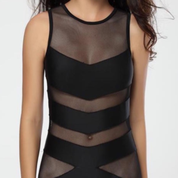 Sheer Body Suit - Picture 2 of 3